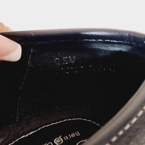 Womens B.O.C. Born Concept Howell Comfort Slip On Flats Black Leather Sz 9.5 - Picture 9 of 11
